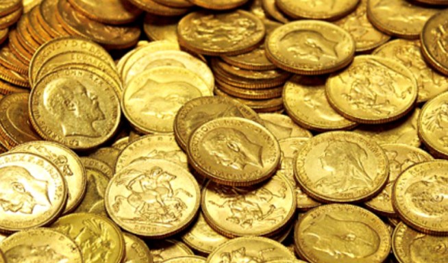 Έλληνες, χρυσές λίρες,