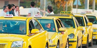Ένταση στην συγκέντρωση των οδηγών ταξί