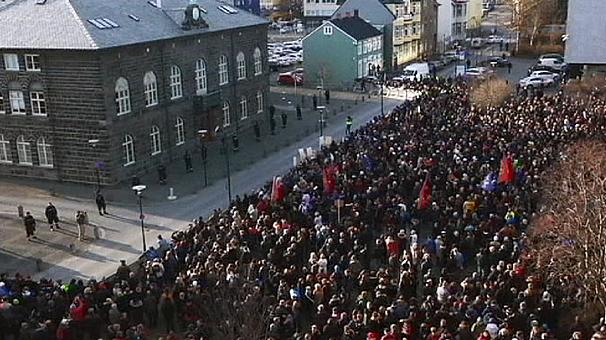 Ισλανδία, διαμαρτυρία, άμεσα εκλογές,