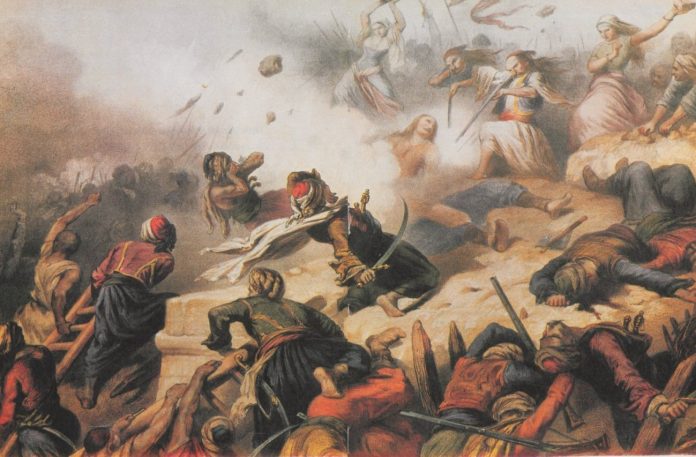 μάχη, Βαλτέτσι, 1821,