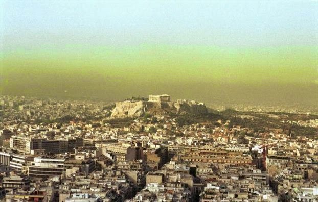 Η Αθήνα δέχεται περισσότερη επιφανειακή ηλιακή ακτινοβολία