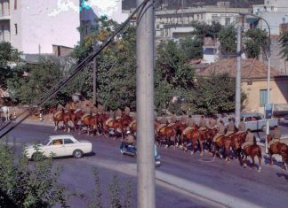 Αθήνα, 1960, στρατιώτες, Ιππικού,