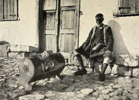 ξύλινη, κούνια, Κόρινθο, 1903,