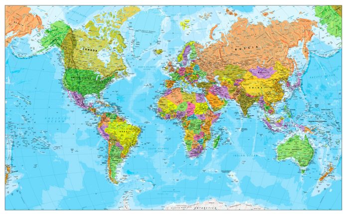 παγκόσμιος χάρτης, δρόμους , ελληνική συμμετοχή,