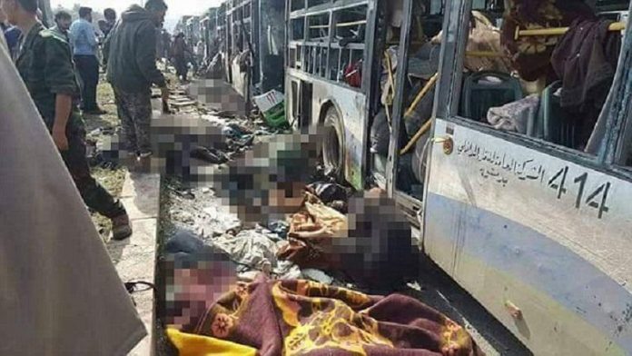 Συρία, λεωφορείο, νεκροί,