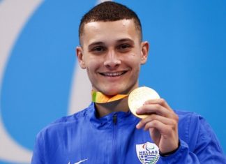 Χρυσό μετάλλιο ο Δημοσθένης Μιχαλεντζάκης με πανελλήνιο ρεκόρ στην κολύμβηση