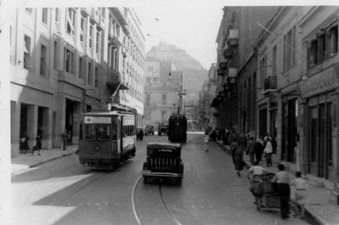 Αθήνα, 1940, οδός Βουκουρεστίου,