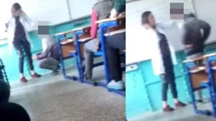 ΤΟΥΡΚΙΑ: Δασκάλα χαστουκίζει μαθητή