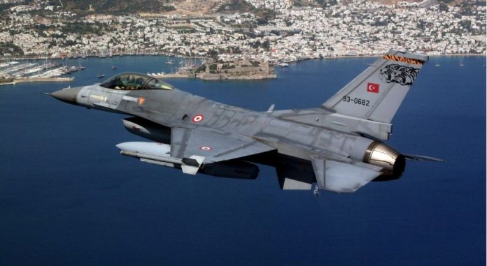 Έκτακτο: Τουρκικό μαχητικό πέταξε πάνω από ελληνικό έδαφος