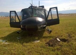 Μαγνησία: Ατύχημα με ελικόπτερο Huey της Αεροπορίας Στρατού