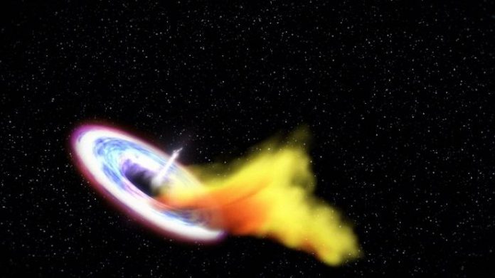 Δέος: Τεράστια μαύρη τρύπα «καταπίνει» άστρο