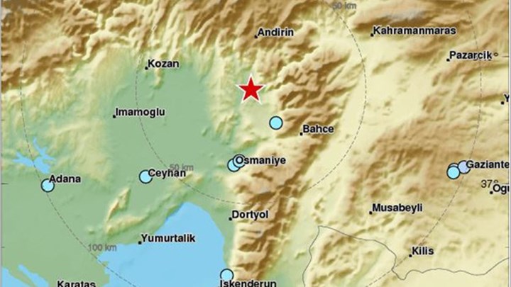 ΤΟΥΡΚΙΑ: Σεισμός 4,8 Ρίχτερ
