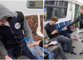 ΡΩΣΙΑ: Φοιτήτρια ρίχνει χλωρίνη σε άνδρες στο μετρό