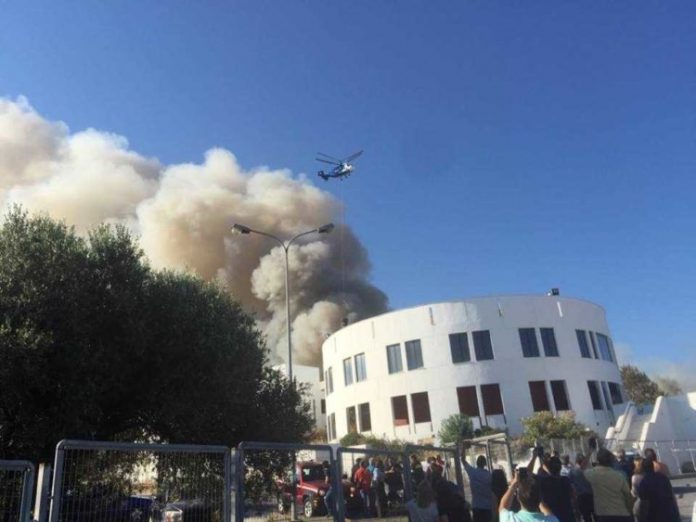 Ηράκλειο: Έσβησε η φωτιά στο Πανεπιστήμιο