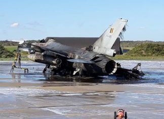 ΒΕΛΓΙΟ: Εκρήξεις και φωτιά σε F-16 σε αεροπορική βάση