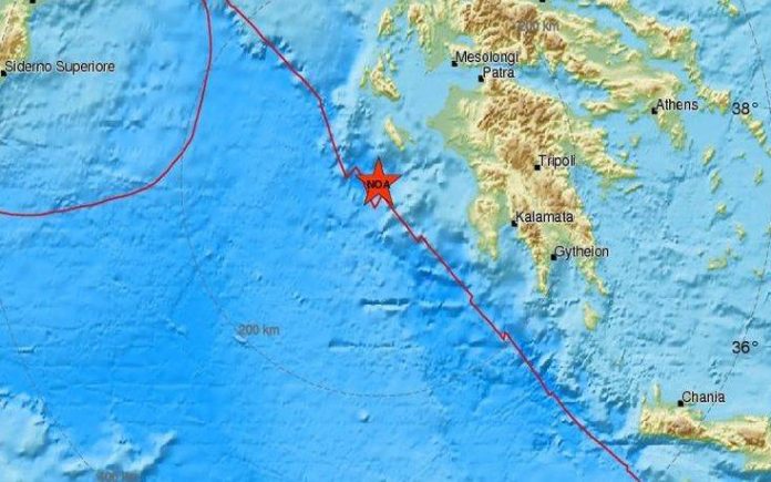 Ζάκυνθος: Σεισμός 4,1 Ρίχτερ