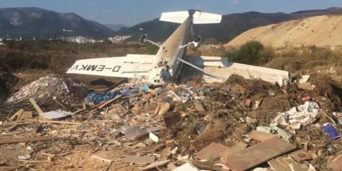 Ξάνθη: Έπεσε αεροσκάφος – Τραυματίστηκαν και οι δύο επιβαίνοντες