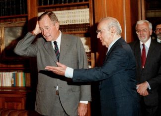 Η επίσκεψη Μπους στην Αθήνα το 1991