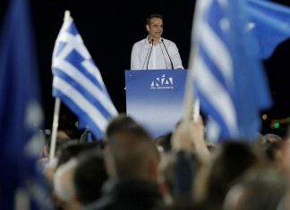 Μητσοτάκης: Η Ελλάδα θα γίνει μπλε το βράδυ της Κυριακής