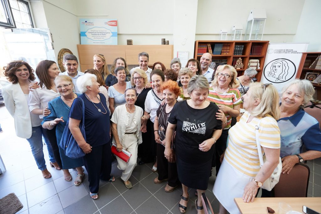 Μητσοτάκης από Ηράκλειο: Η ΝΔ είναι η μόνη δύναμη που μπορεί να εξασφαλίσει καλύτερη ζωή για κάθε Έλληνα