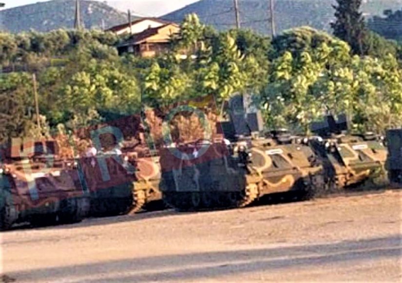 Ελληνικές στρατιωτικές δυνάμεις μεταφέρονται στα νησιά του Αιγαίου