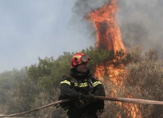 Πυρκαγιά σε βιοτεχνία στον Ασπρόπυργο Αττικής
