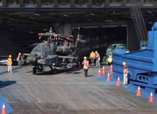 Βόλος: Έφτασαν τα ελικόπτερα του αμερικανικού στρατού