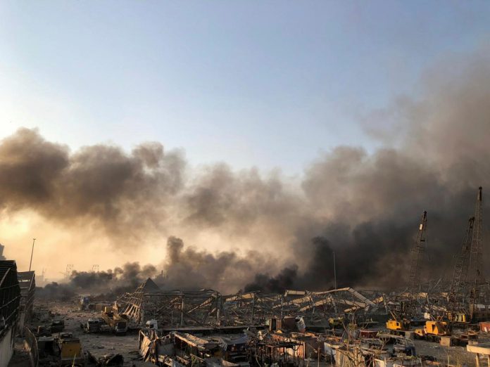 ΛΙΒΑΝΟΣ: Εκρήξεις στην Βηρυτό - Δεκάδες νεκροί και χιλιάδες τραυματίες